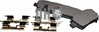 JP GROUP 4863603419 -  Комплект тормозных колодок, дисковый тормоз